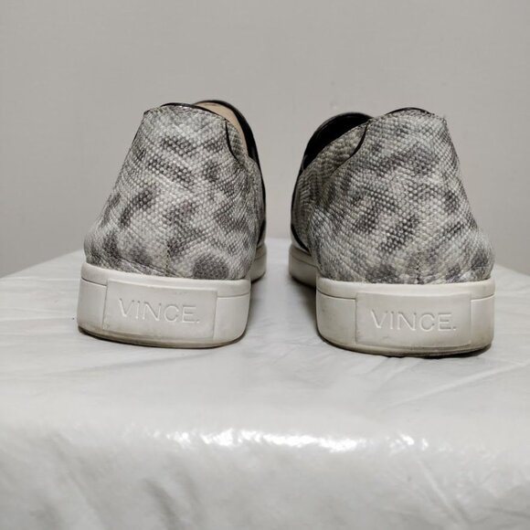 VINCE 'paeyre' Pointy Toe Slip-on Textured Leather Sneaker 8 - Picture 5 of 10